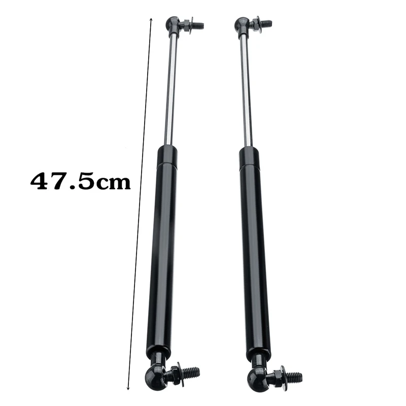 2Pcs Car Hood Struts Bonnet Gas Lift Support Damper for Toyota Landcruiser Prado 120 Series 2002-2009 475MM