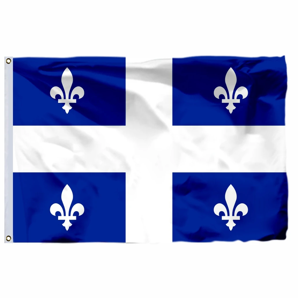 Canada 13 Provinces Flag 3X5ft 90X150cm 100D Polyester Quebec And British 60x90cm 21x14cm Banner