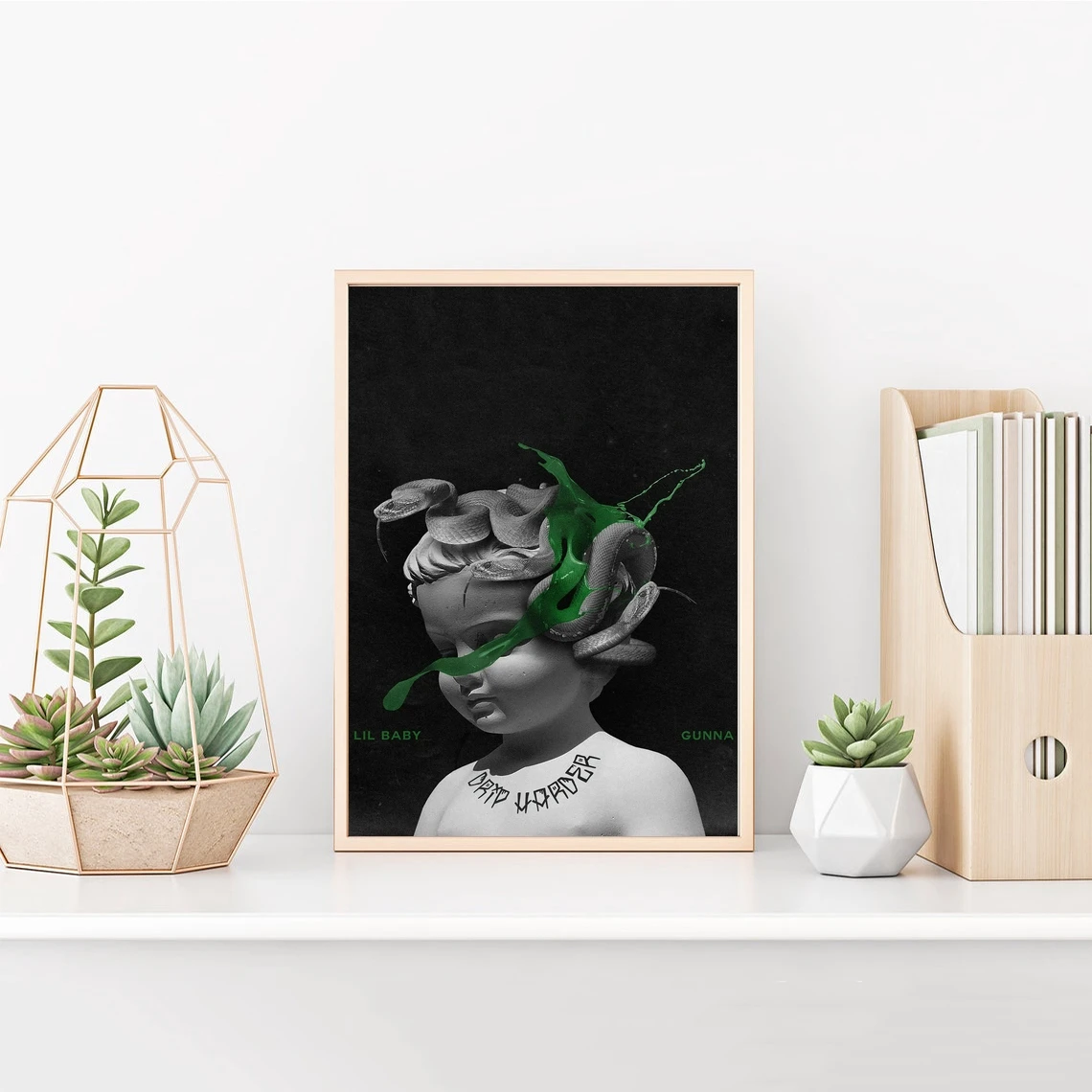 Lil Baby & Gunna Drip Harder Music Album Poster Singer Music Star Canvas Photo Photo Art Poster Print Home Decoration