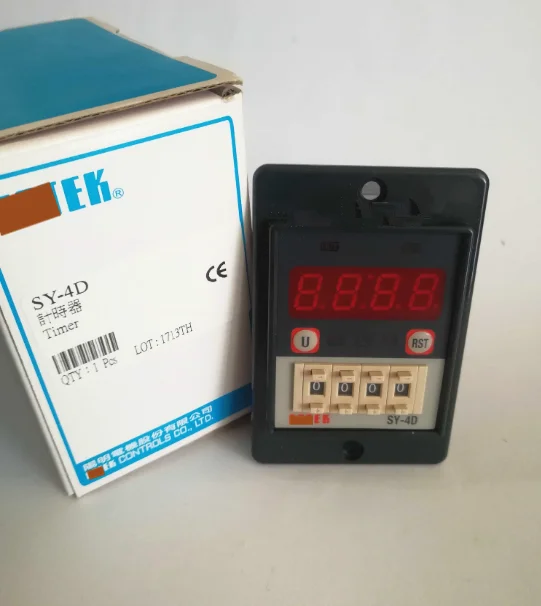 SY-4D 220VAC brand new time relay timer