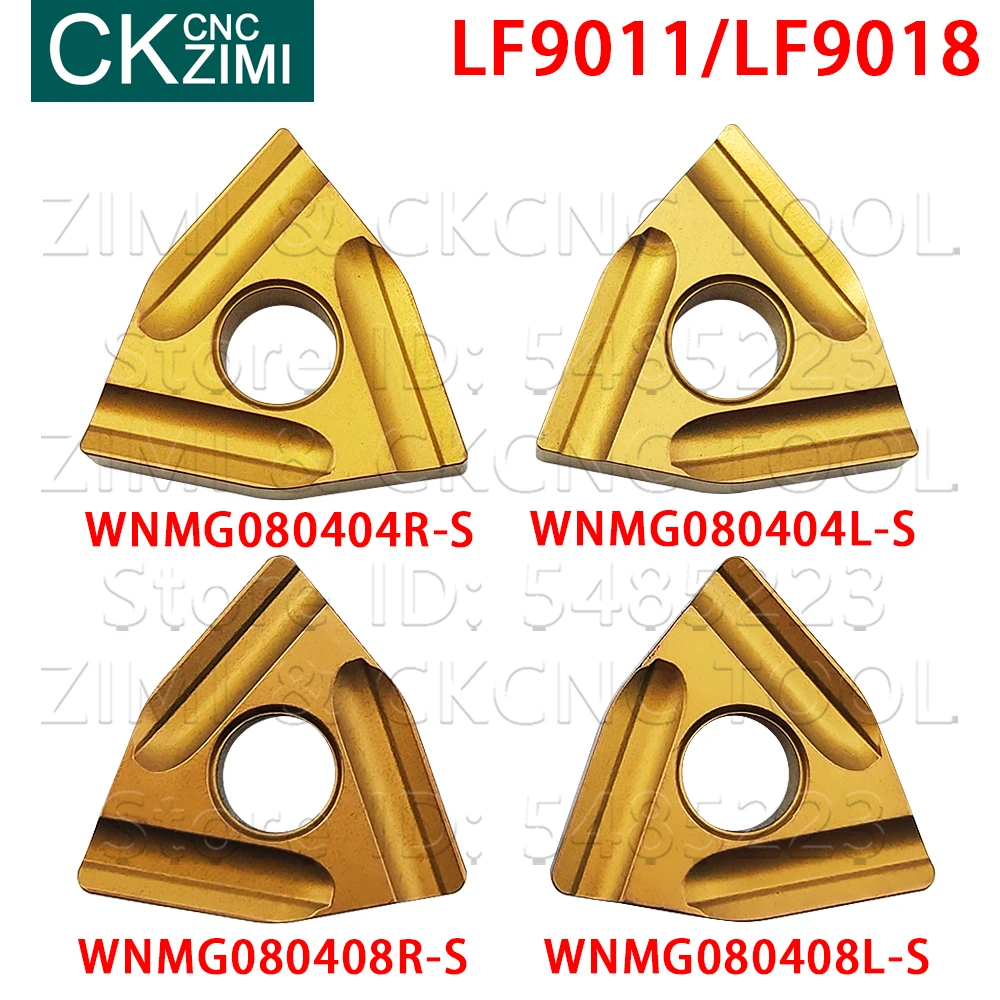WNMG080404L-S WNMG080404R-S WNMG080408L-S WNMG080408R-S LF9018 LF9011 كربيد الشق تحول إدراج WNMG R CNC مخرطة أدوات