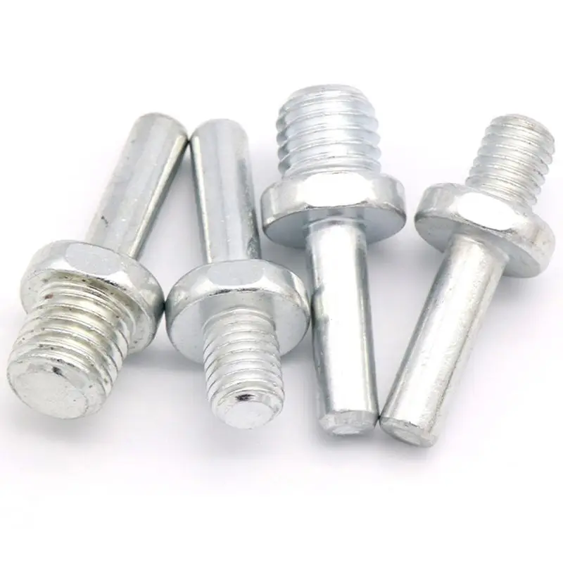 10mm/14mm Hard Alloy M10/M14 Screw Spindle Drill Adapter Backing Pad Wire Brush Connecting Rod for Car Polish