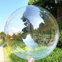 10Pcs 10-24inch PVC No Wrinkle Bobo Transparent Clear Balloons Wedding Party Decor DIY Helium Balloons Festival Party Supplies