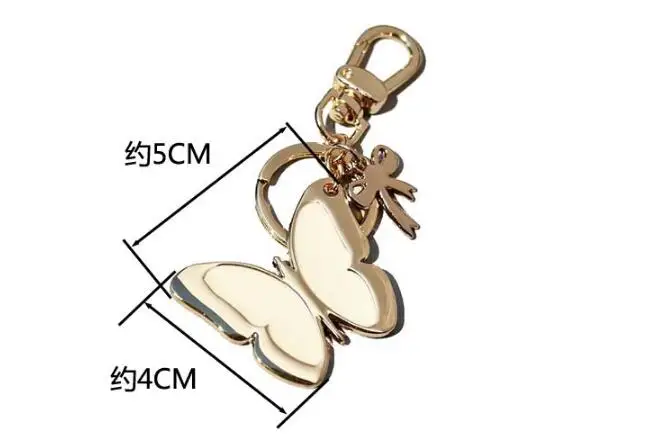 1 pieces luggage handbag hardware accessories metal handbag high-grade butterfly pendant decorative buckle