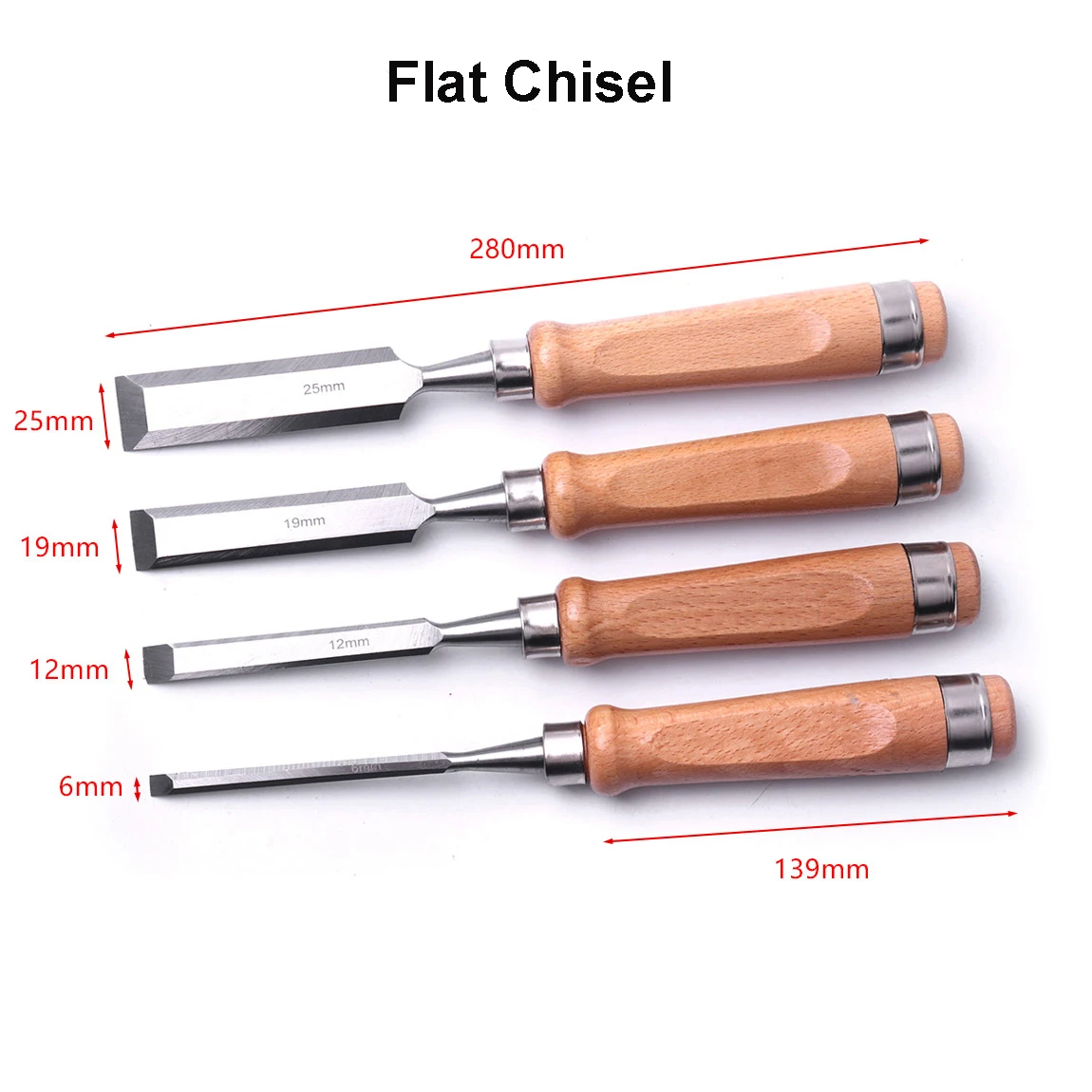 Wood Chisel Tool Set Woodworking Carving Chisel Carpentry Flat Chisels Half-round Chisels DIY Woodcut Carving Knife Gift for Men