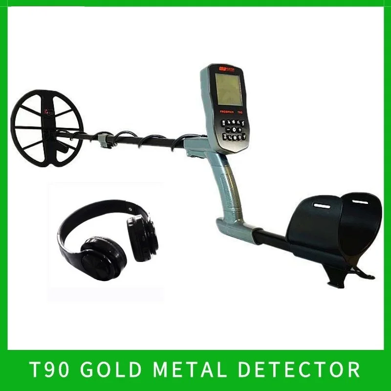 Gold Hunter T90 Gold Metal Detector PinPointer Waterproof Underground Metal Detector Gold Detector with 11 inch search coil