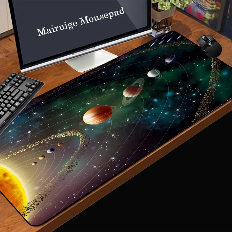 

Mairuige Large Size Mouse Natural Rubber Waterproof Non-slip Home Computer Keyboard Pad 900x400 / 800x300 Laptop Pad Table Pad