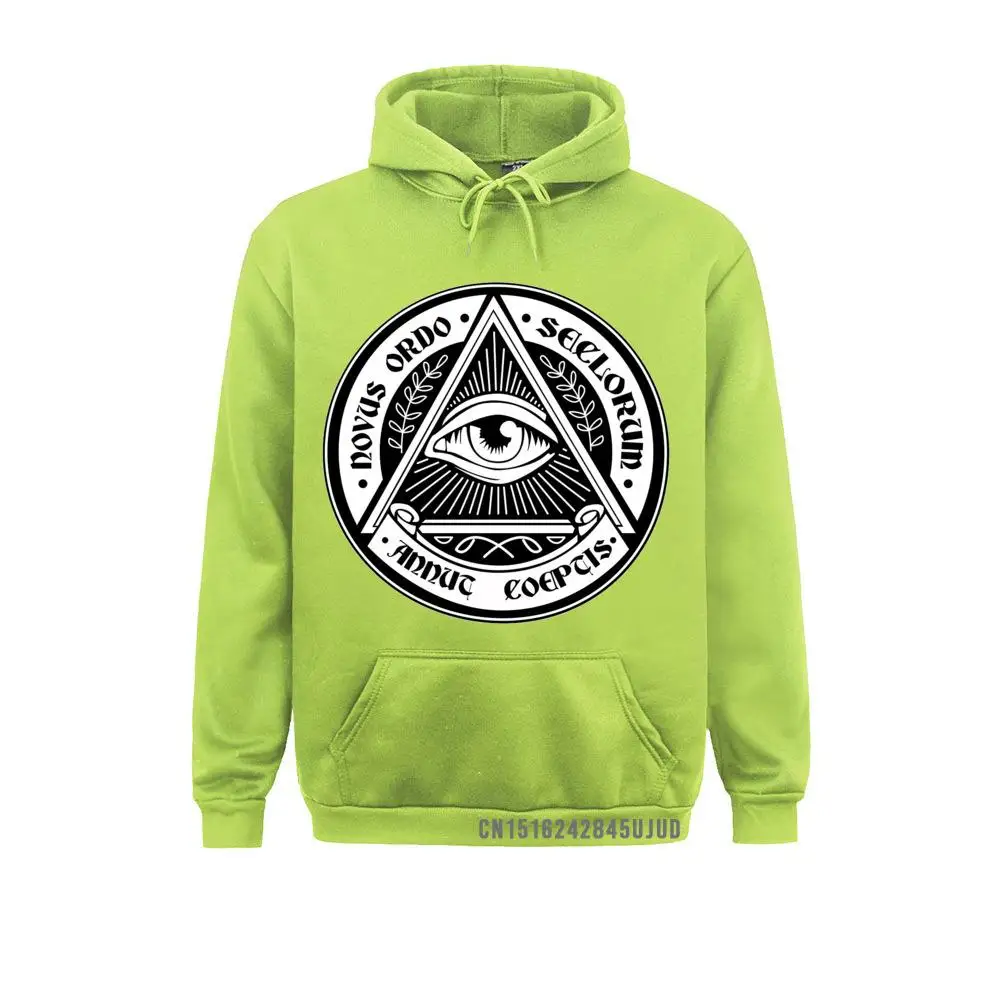 Illuminati Sweatshirt Illuminati Hoodie Beach Cute Pullover Male Print Costume Sportswear Guys Punk Designer Streetwear