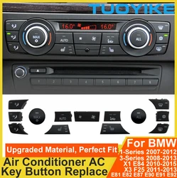 Klima AC klima kontrol anahtarı anahtar düğmesi dönen düğme kapağı BMW 1 3 X1 X3 E81 E82 E87 E88 e90 E91 E92 E93 E84 F25