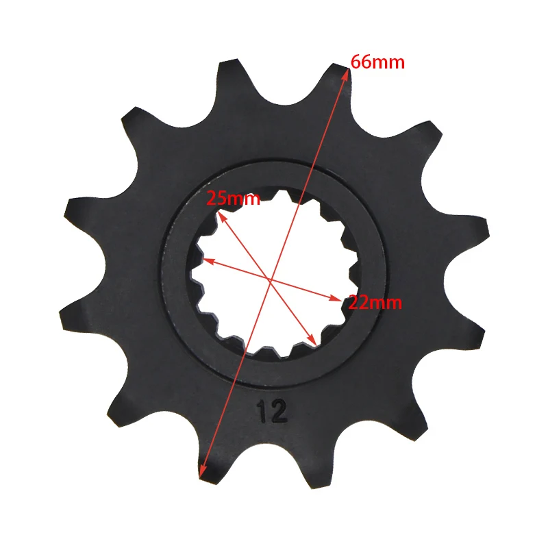 Road Passion Motorcycle 12T 13T 14T Front Sprocket Gear For 300 450 250 SMR450 SX125 SX 250 SX-F 350 XC-W 125 150 SX Quad