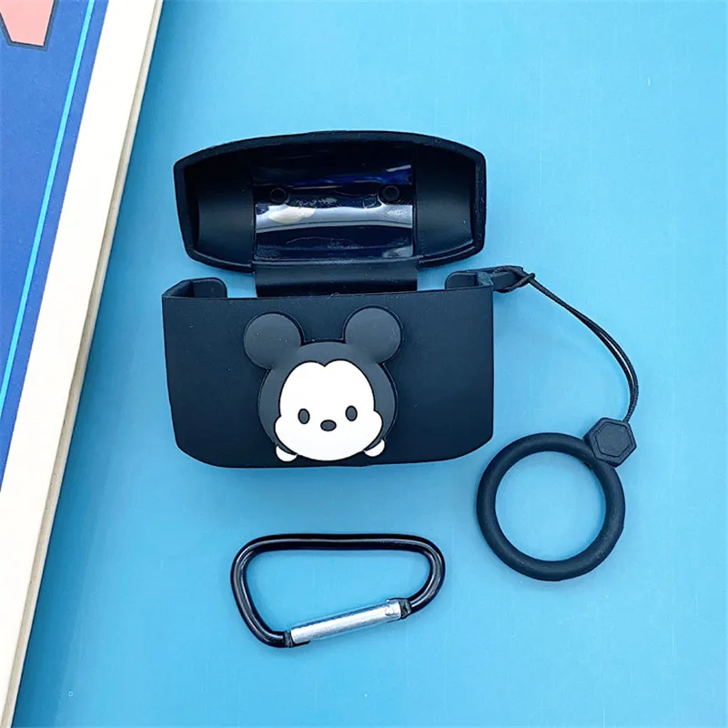 الكرتون ديزني حقيبة سماعة الاذن ل جبرا النخبة 65t سيليكون سماعة لاسلكية تعمل بالبلوتوث سماعة واقية غطاء ل جبرا مع هوك
