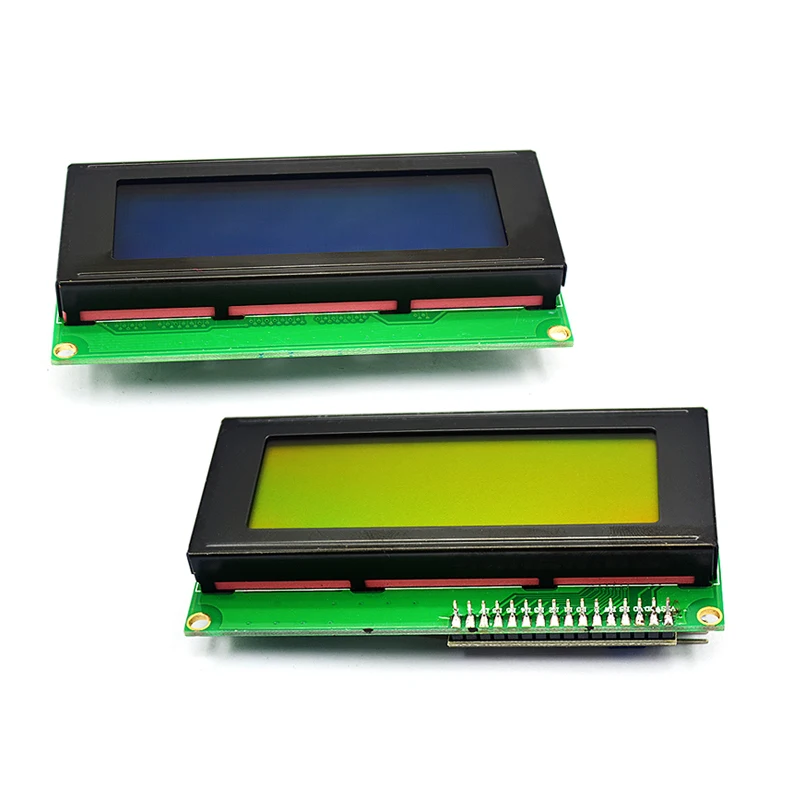 IIC/I2C/TWI 2004 szeregowy niebieski zielony podświetlenie LCD moduł dla Arduino MEGA2560 20X4 LCD2004 — zdjęcie 2