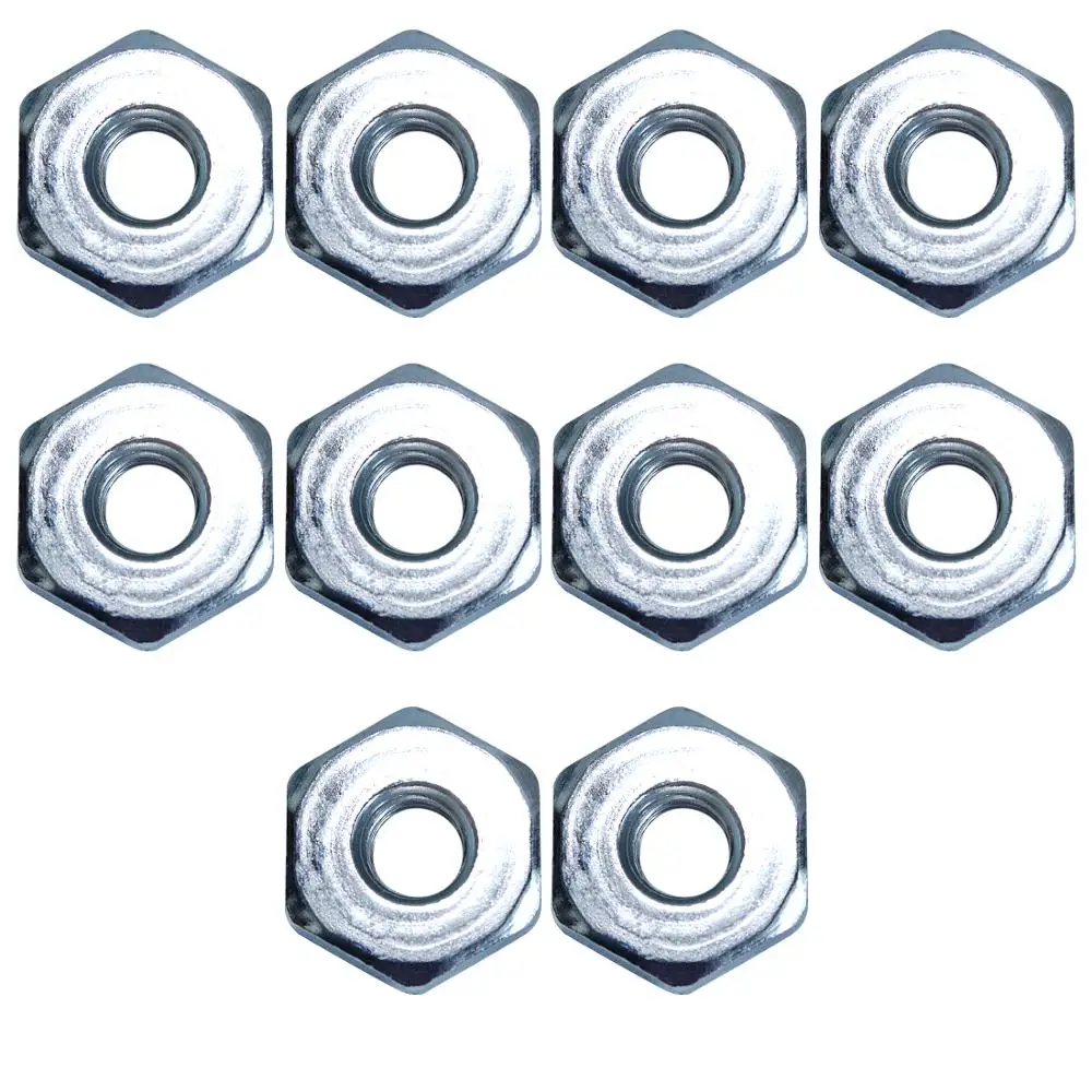 10pcs/lot Sprocket Cover Bar Nut For STIHL MS170 MS170C MS180 MS200 MS200T MS210 MS230 MS250 Chainsaw Spare Tool Part бензопила