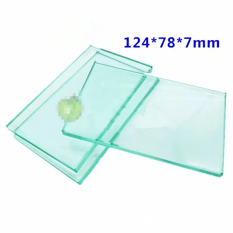 

Dental Lab Mixing Glass Slab Glass Plate Board Size 120*78*7mm DentistryTool Teeth Whitening