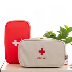 Portable First Aid Kit Bag Emergency First Aid Pouch Medical Bag Medicine Storage Case Car Outdoor Camping Travel Survival Kit