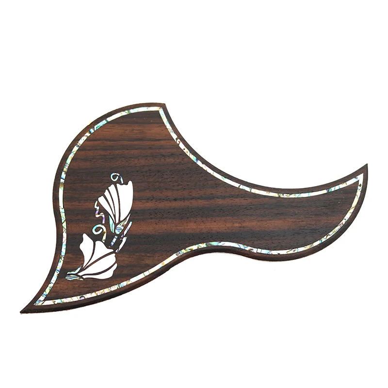 1PC Professional Folk Acoustic Guitar Pickguard Top Quality Self-adhesive Pick Guard Sticker for Guitar Accessories Rosewood