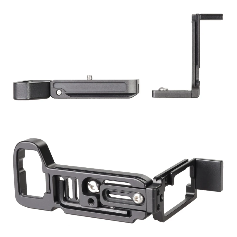 WEPOTO ILCE-A9M2/A7RM4A/A7R4 Metal Quick Release Base Bracket Hand Grip ใช้งานร่วมกับ Sony ILCE-A9M2/A7RM4A/a7R4