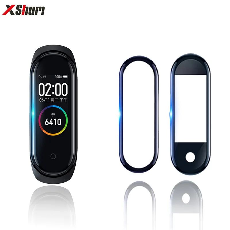 3D Mi Band 4 пленка для защиты из мягкого стекловолокна для Xiaomi miband 4 защитная пленка для экрана умные аксессуары