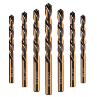 XUHAN high quality 1.0-13mm Cobalt Coated Twist Drill Bit Set HSS M35 Gun Drill Bit For Wood/Metal Hole Cutter Power Tools