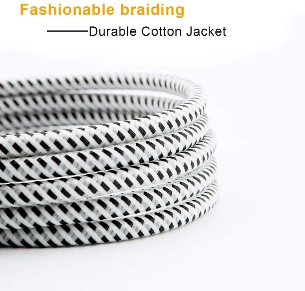 Aux cabo 3/6/10ft 3.5mm cabos de áudio estéreo auxiliar para o carro compatível com telefones fones de ouvido casa alto-falante estéreo