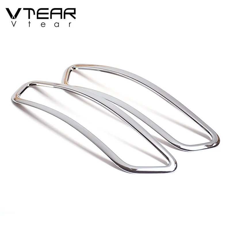 Vtear For Geely Atlas Emgrand NL-3 Proton X70 car fog light cover rear body Exterior Chrome car-styling accessories decoration