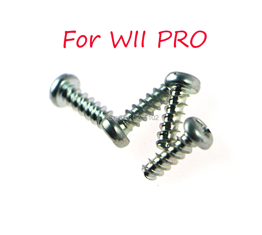 8pcs High quality FOR Wii PRO handle Y screw Security Bit Screw Case For Nintend Wii Console Cartridge Screws For Nintendo Wii