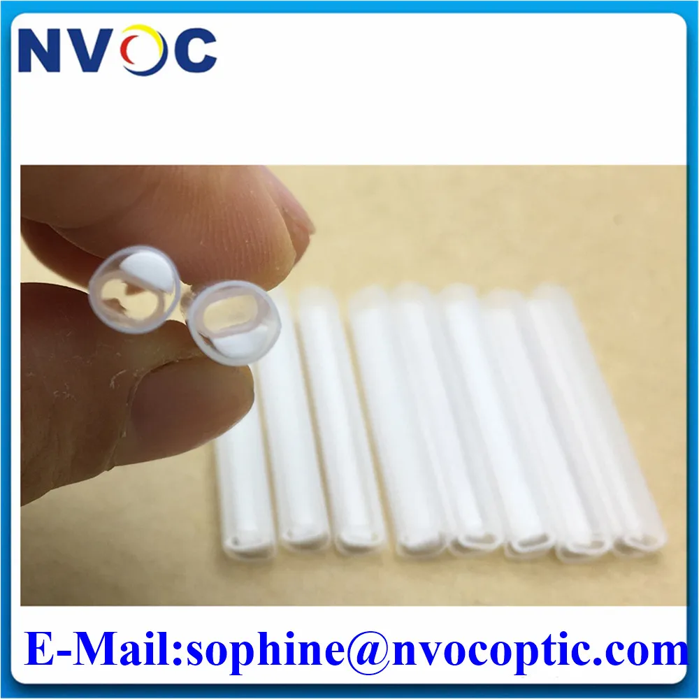 

500Pcs 8/12C 40mm Long Fiber Optic Fusion Splice Protection Sleeve,8/12Fiber Ribbon Mass Heat Shrinkable Protective Tube