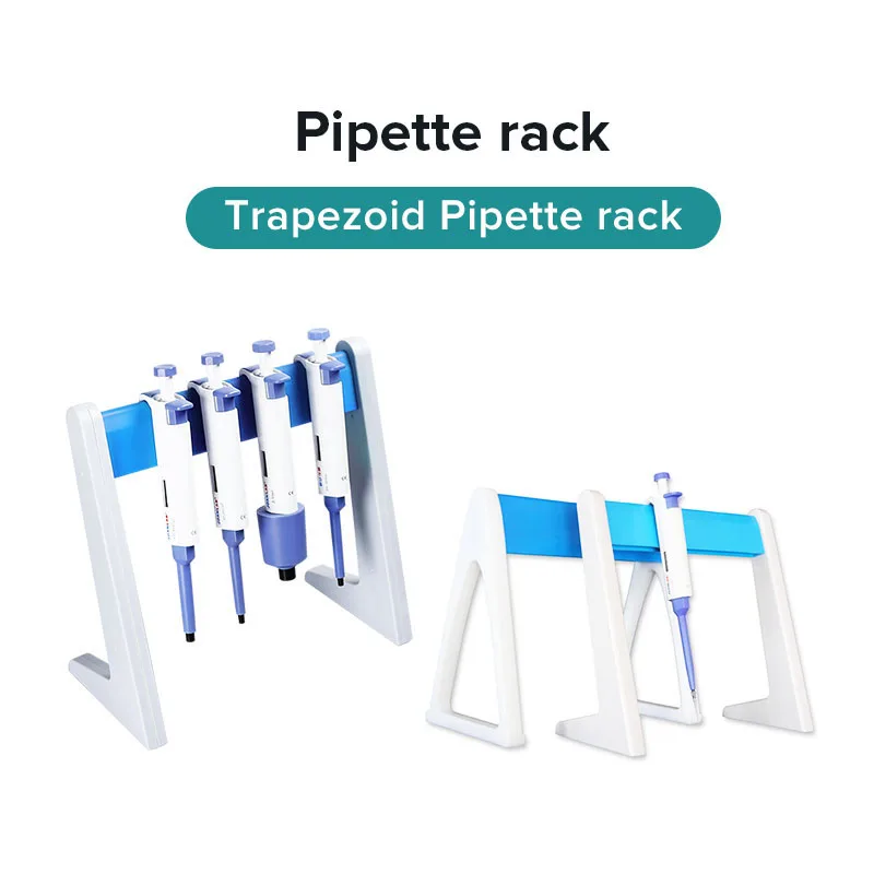 JOANLAB Official Store Laboratory Pipette Rack Trapezoid Pipette Stander And Round Pipette Holder For Placing Adjustable Pipette