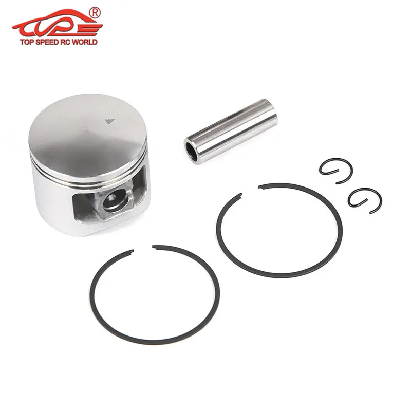 Nhẫn Đôi Bộ Kit Piston Cho 45CC Động Cơ Phù Hợp Với 1/5 HPI ROFUN ROVAN KM BAJA Losi 5ive T FG GoPed RedCat xe Đua Phần