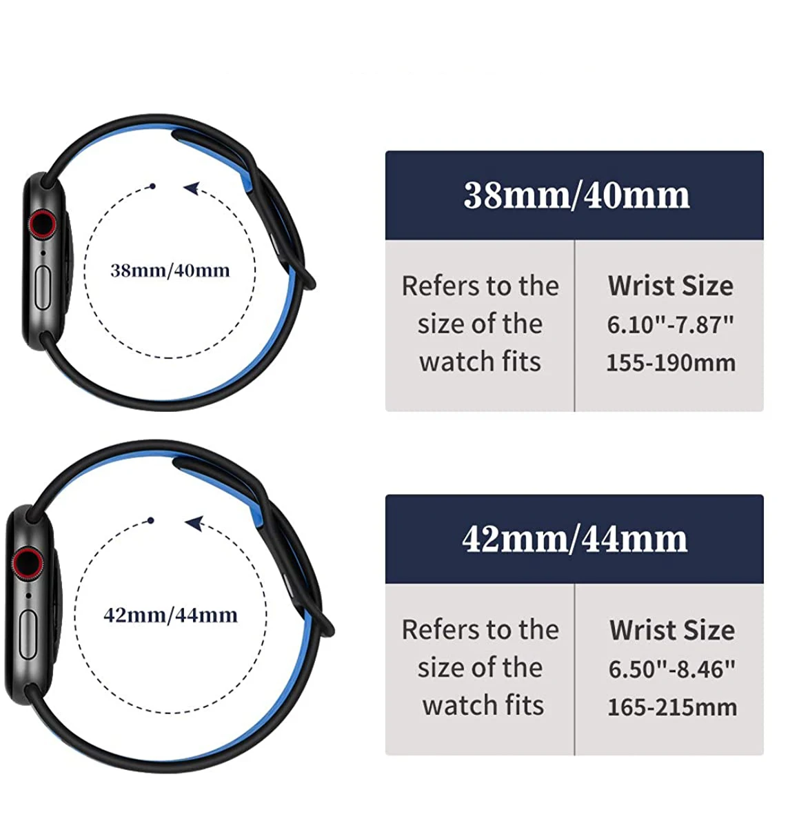 สายซิลิโคนสำหรับ Apple Watch Band 44มม.40มม.38มม.42มม.44มม.Breathable Watchband Correa สร้อยข้อมือ IWatch 3 4 5 6 Se Band