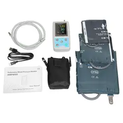 ABPM50 24 Uur Ambulante Bloeddrukmeter Holter Abpm Holter Bp Monitor Met Software Contec