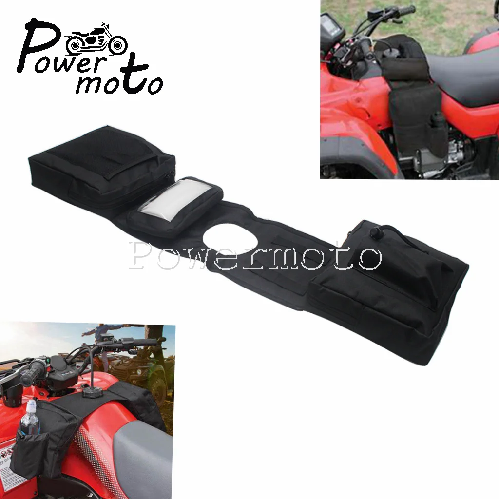 Universal Saddle Bag For Motorcycle Snowmobile ATV UTV Waterproof Bag For Honda Yamaha Suzuki Sportster Kawaski Storage Bags