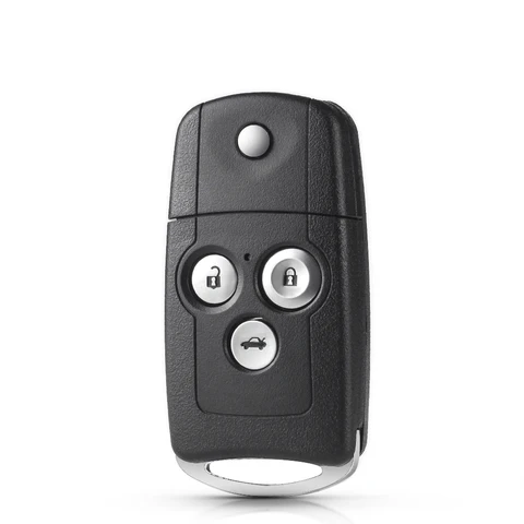 KEYYOU для Honda Acura Civic Accord Jazz CRV HRV дистанционный флип-брелок для автомобильного ключа чехол 3/4 кнопки 2009 2010 2011 2012 2013