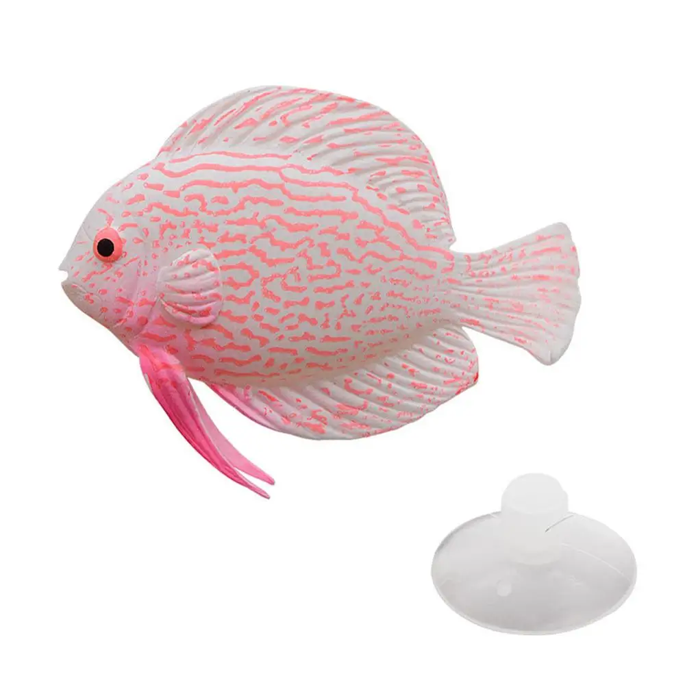 Glow In The Dark Artificial Aquarium Goldfish Ornament Fish Tank Jellyfish For Garden Ornament Fish Tank Decoration