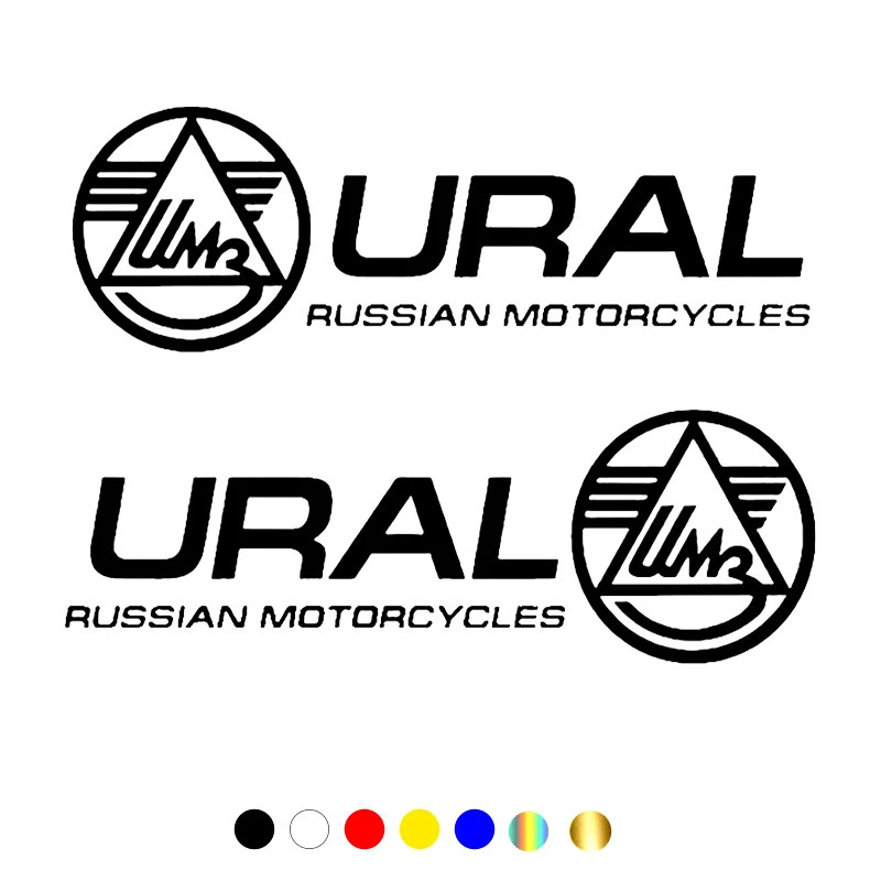 CS-1444#24*8cm Ural funny car sticker vinyl decal white/black for auto car Motorcycles stickers styling