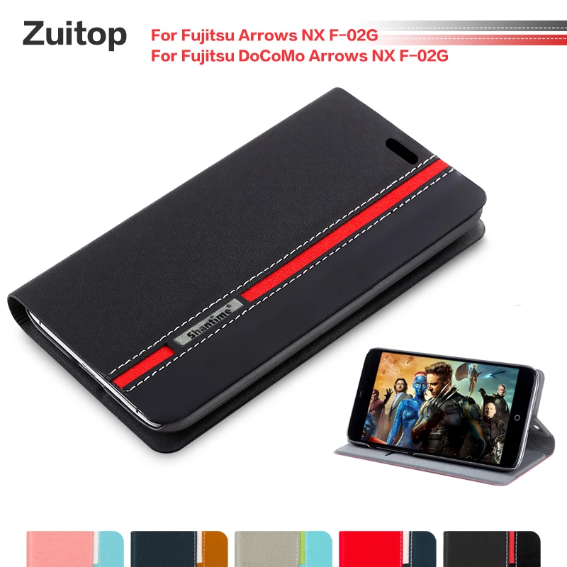 Cowboy PU Leather Case For Fujitsu Arrows NX F-02G Flip Case For Fujitsu DoCoMo Arrows NX F-02G Case Soft Silicone Back Cover