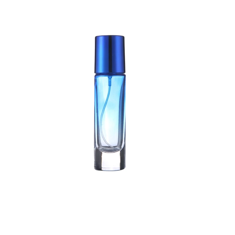 50pcs/lot 30ml Empty glass spray perfume bottle thick vial sample bottles colorful perfume atomizer tube