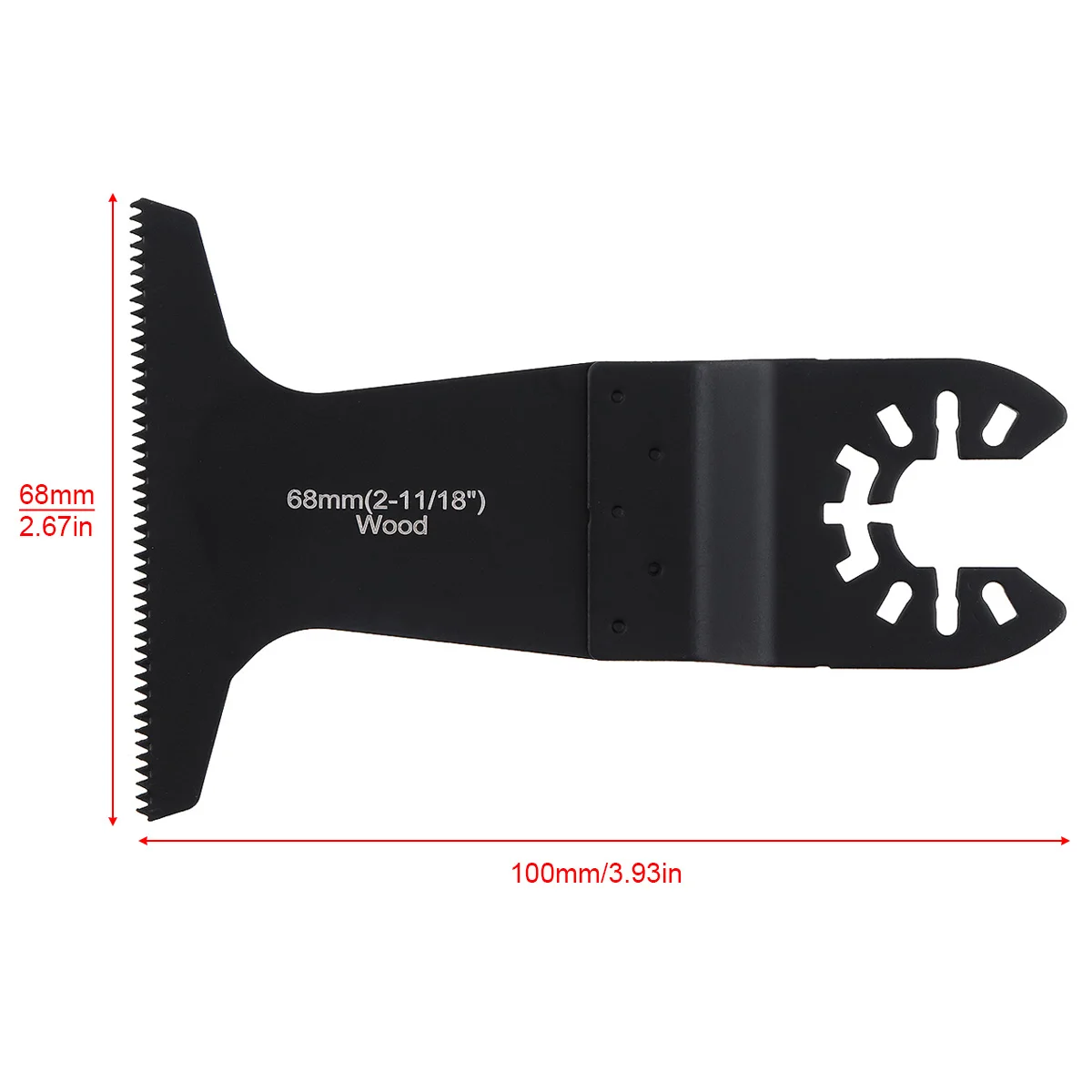 68mm accessori per elettroutensili a lama in acciaio al tungsteno alternativo con dente affilato per taglio del legno rettifica taglio in PVC