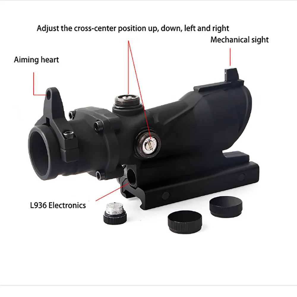 1x32 Red Dot Sight Red And Green Dot Holographic Scope Point Laser Cross Laser Sight Assembly Accessories