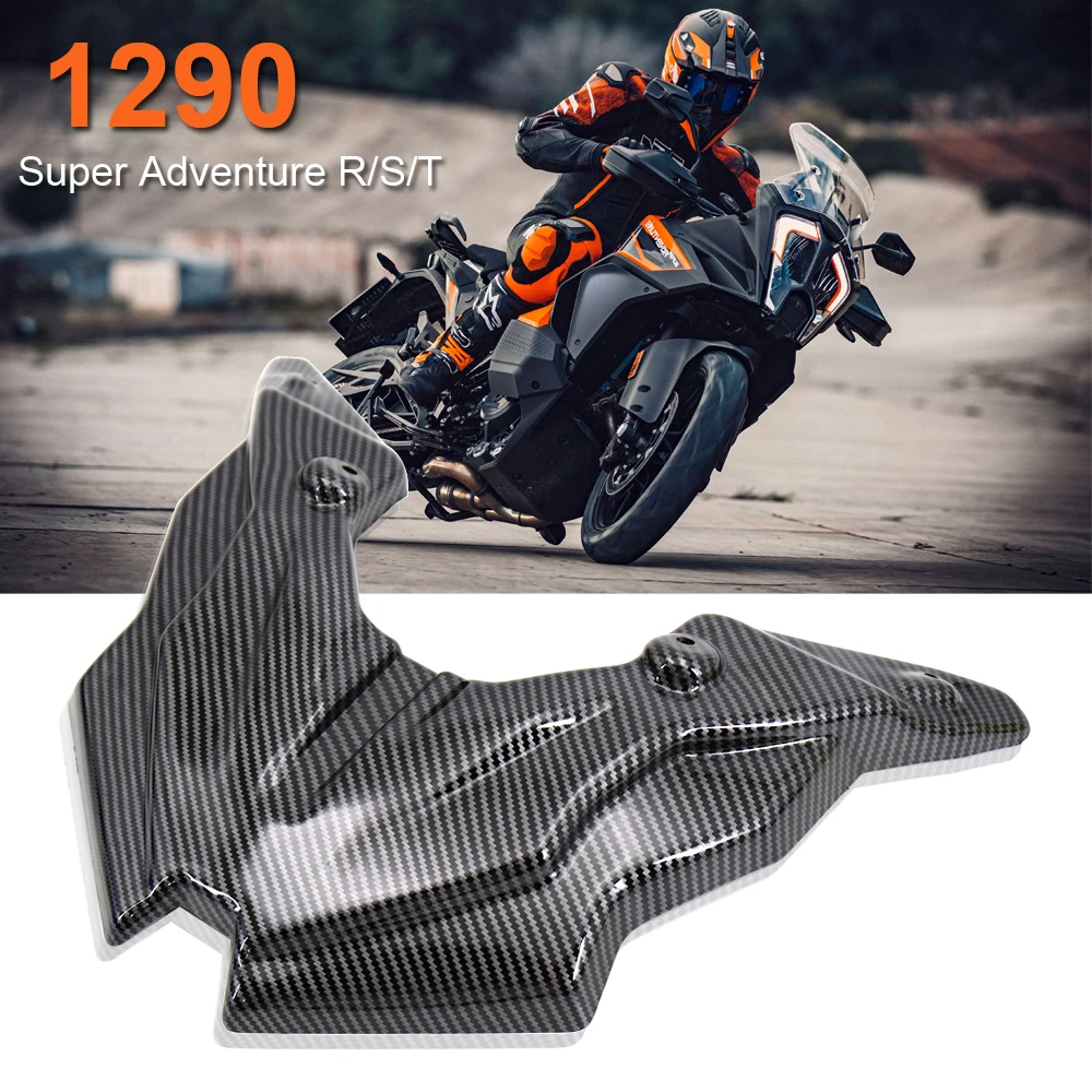 

Carbon Fiber FOR 1290 Super Adventure Adv R/S/T 2021 2020 2019 2018 2017 Motorcycle Front Beak Frame Nose Fairing Cowl Fender