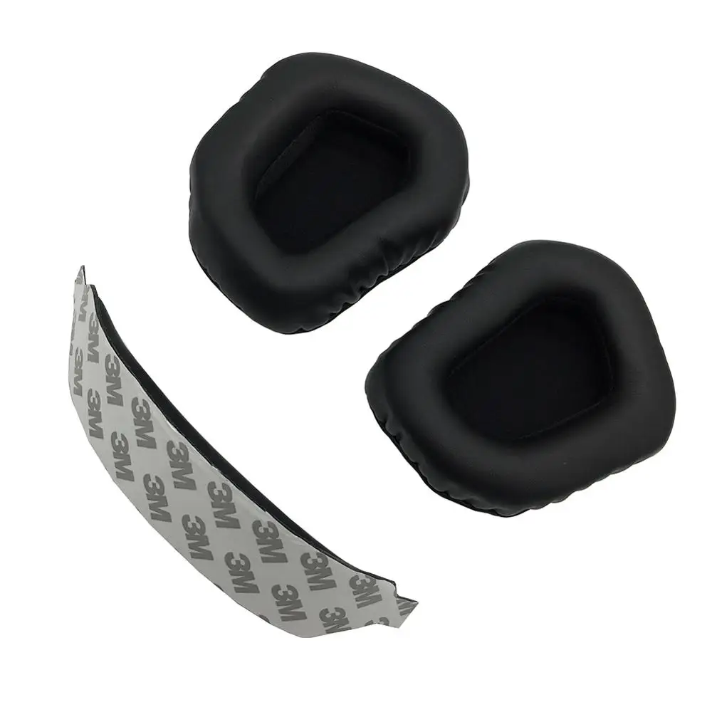 EarTlogis-وسادات أذن لـ Mad Catz F.R.E. TE 7.1 ، وسادات أذن ، وغطاء واقي للأذن ، وأكواب ، وعقال وسادة