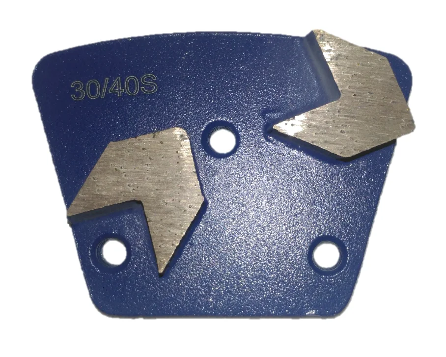 Metal Diamond Trapezoid Pad for Concrete Grinding