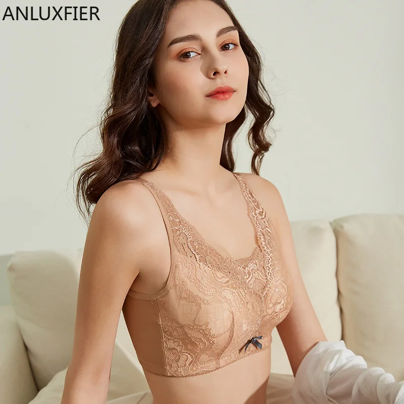 X9069 Mastectomy Bras  Rimless Underwear Gathered Seamless Sexy Bra for Silicone Breast Forms Prosthesis Lingerie Plus Size