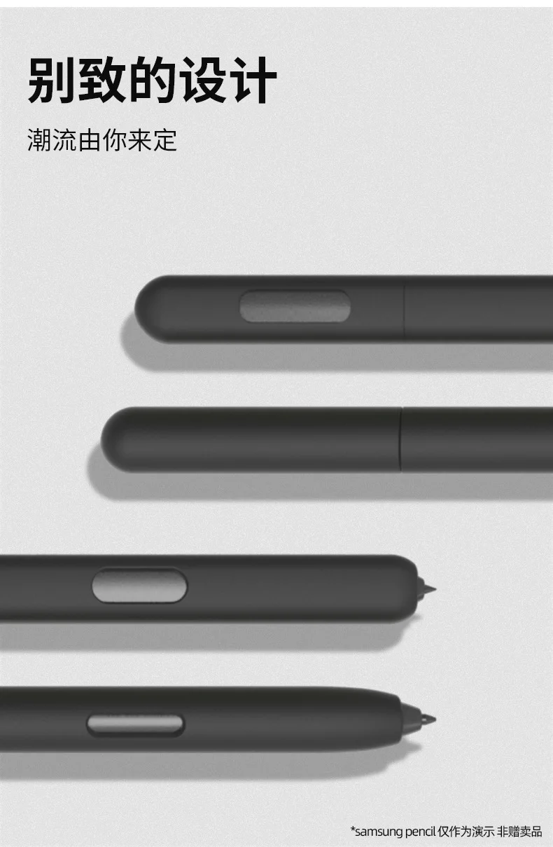 Capa de silicone para tablet, capa anti-derrapante para samsung galaxy tab s6 lite p610 p615 tab s7 tablet s6lite