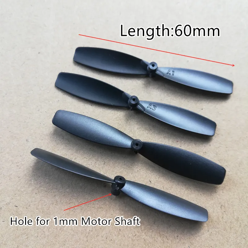 4pcs CW/CCW Propeller Props Blade for RC 60mm Mini Racing Drone Quadcopter Aircraft UAV Spare Parts Accessories Component