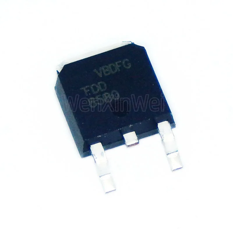 10PCS/LOT New Original FDD8580 Patch The TO252 MOS Field Effect Tube N Pipe 20V/35A