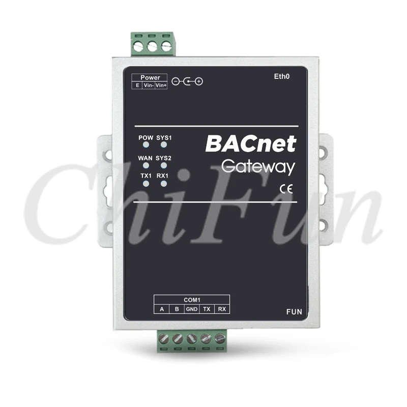 Шлюз BACnet Modbus, OPCUA, Siemens PLC, Mbus для протокола BACnet IP/MSTP с сетевым портом RS485