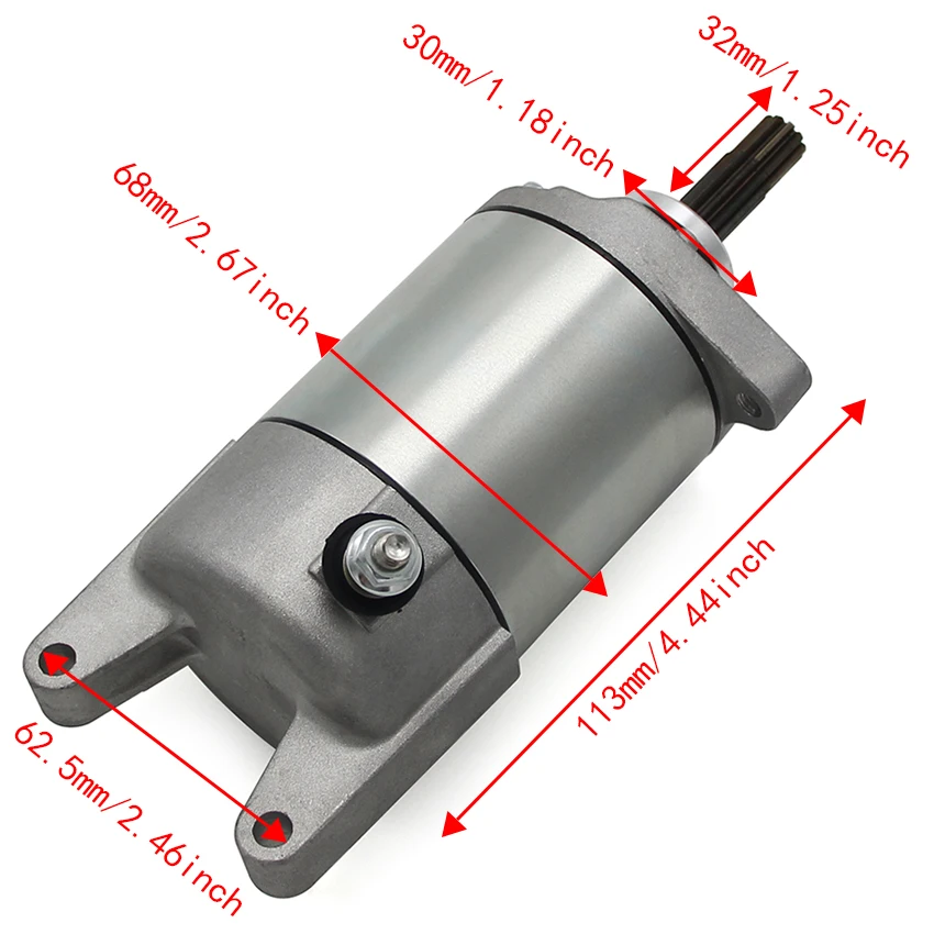 Motorcycle  Engine Electric Starter Motor For Honda SLR650 FX650 Vigor NX500 NX650 Dominator XR650L 31200-MAK-003 331200-MN9-013