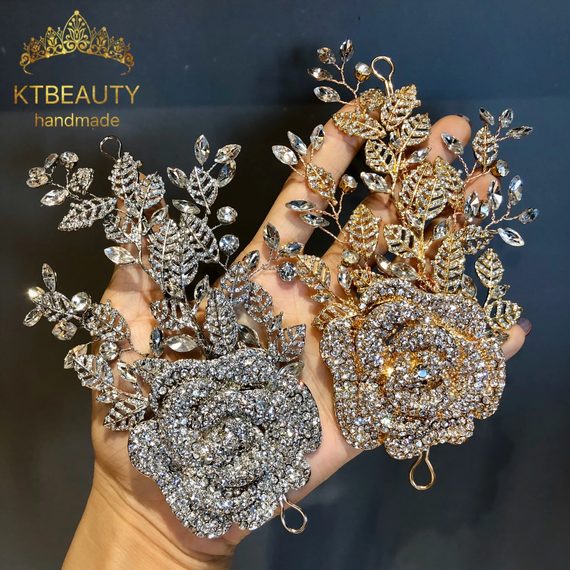 KTBEAUTY Hair Pin Headbands Copper Hairwear Trendy Women Guangdong Fashion Hair Jewelry Accessories Hot Sale