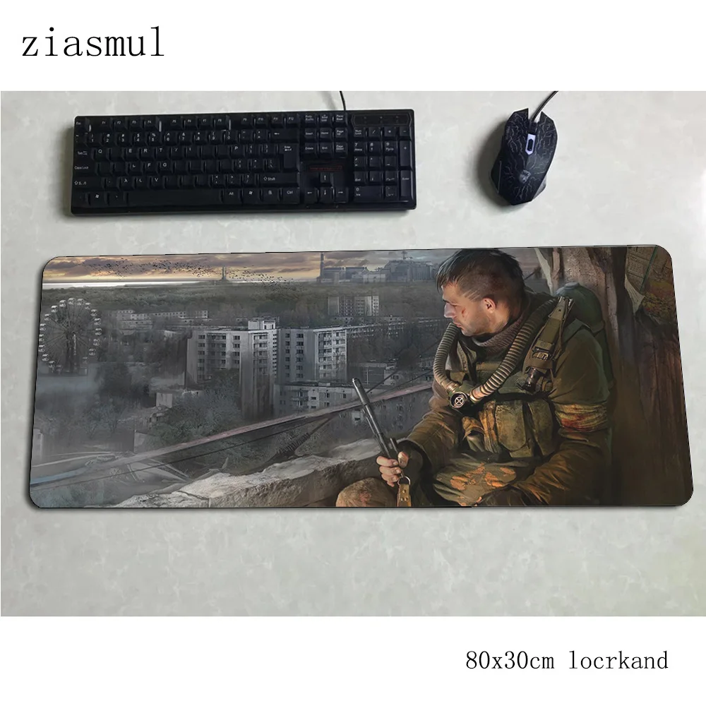 stalker padmouse 80x30cm gaming mousepad game HD print large mouse pad gamer computer desk High quality mat notbook mousemat pc